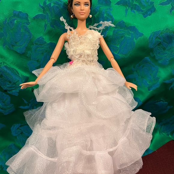Katniss bride barbie Ooak custom hunger games Art - Picture 6 of 8